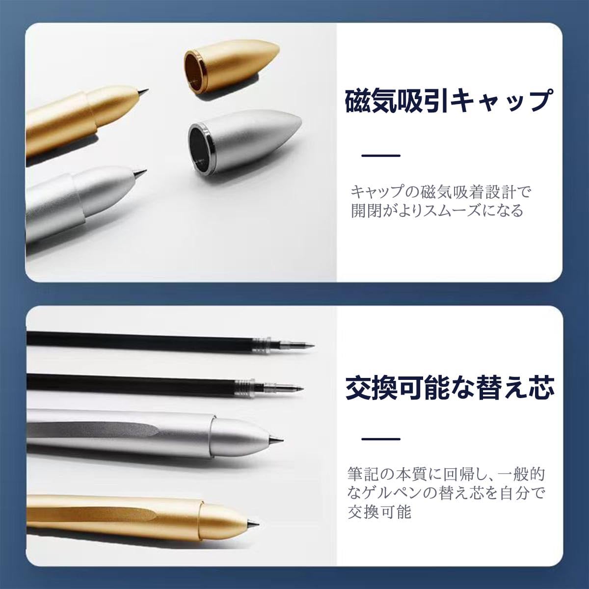 Amazon | 高級ボールペン ホバーペン hoverpen 磁気浮揚 無重力ペン